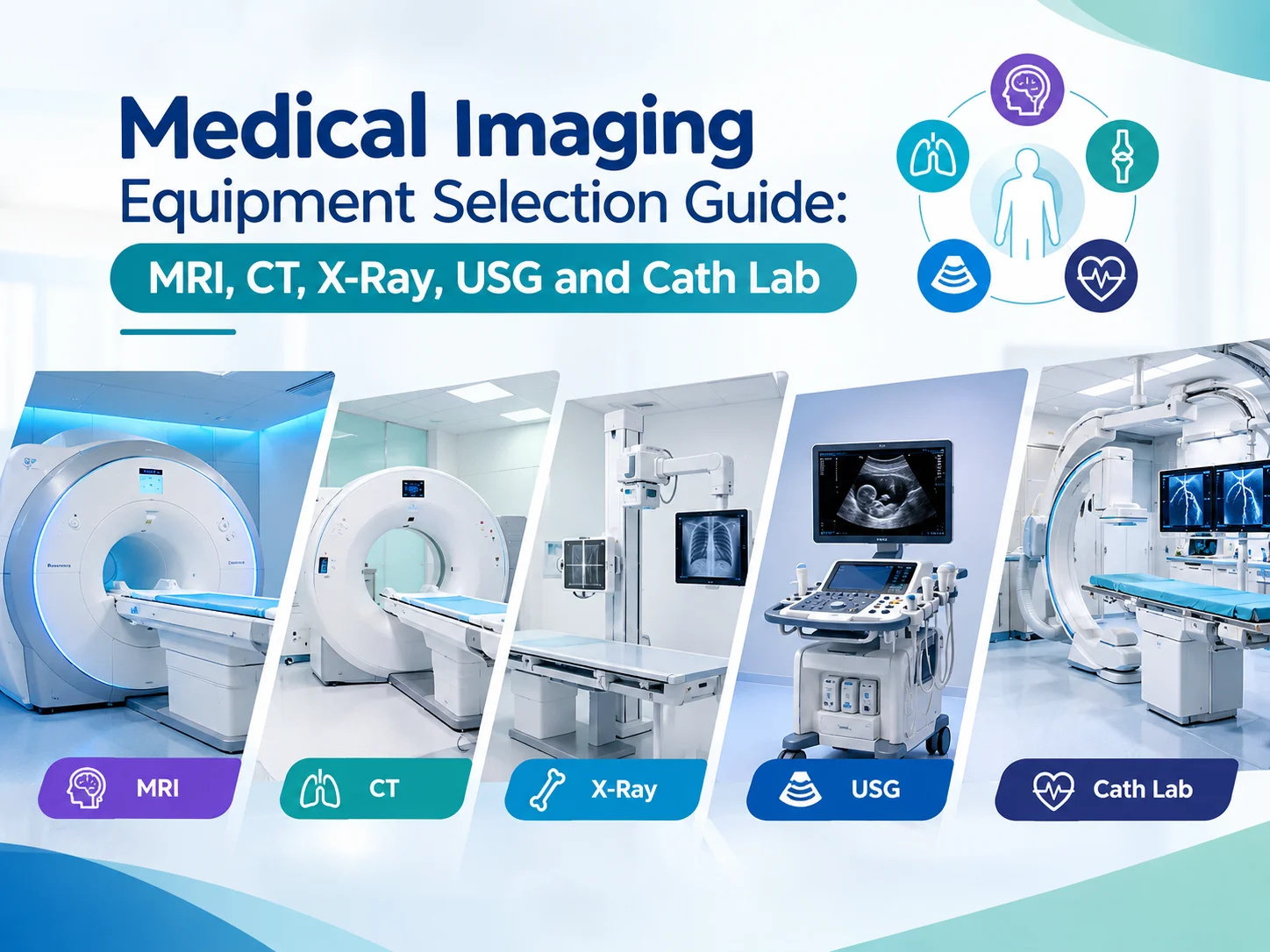 Medical Imaging Equipment Selection Guide: MRI, CT, X-Ray, USG and Cath Lab