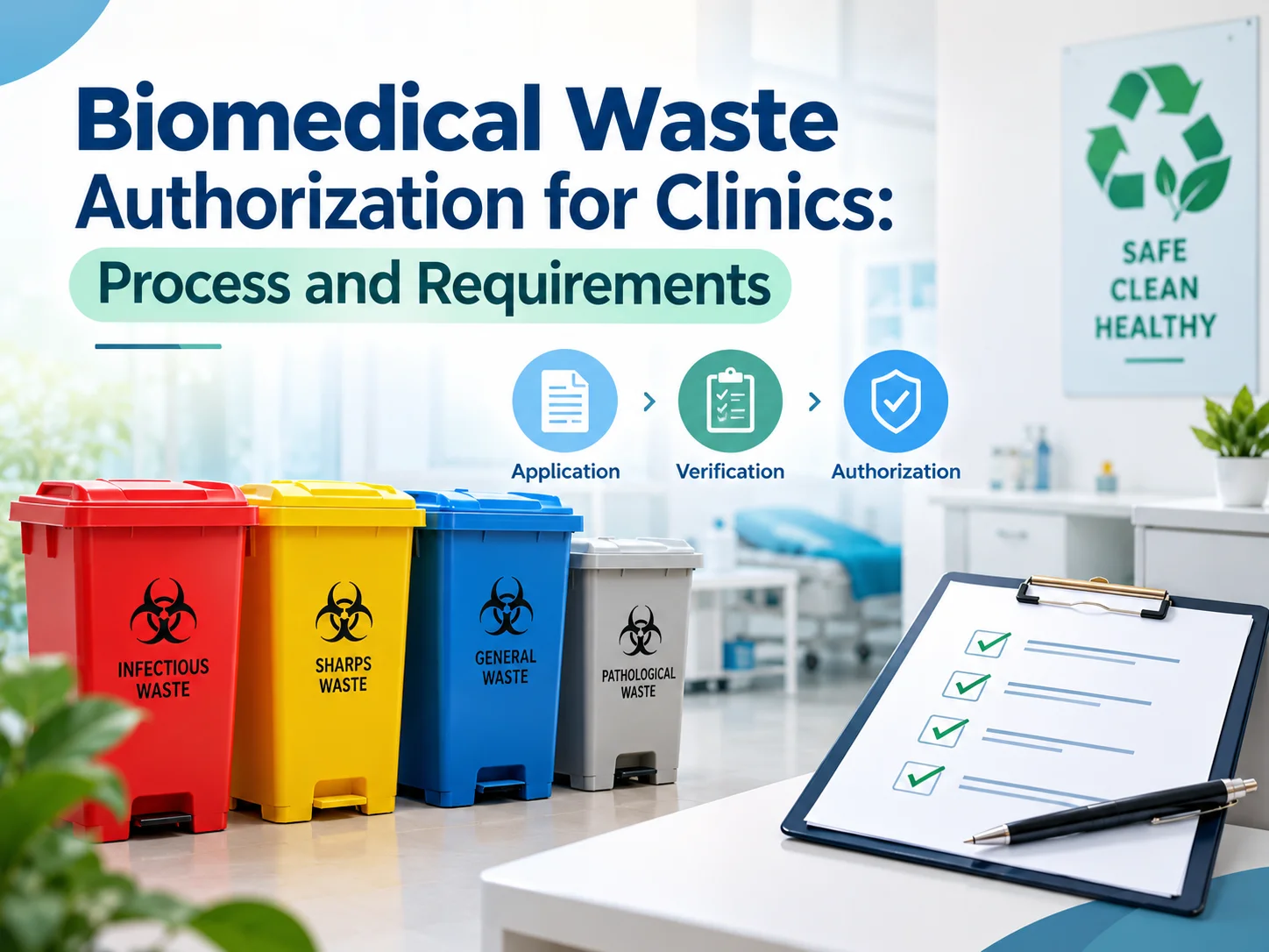 Biomedical Waste Authorization for Clinics: Process and Requirements