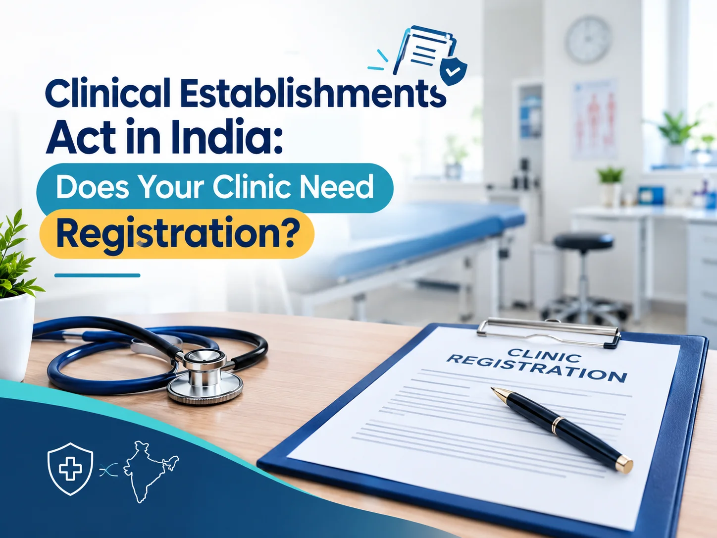 Clinical Establishments Act in India: Does Your Clinic Need Registration?