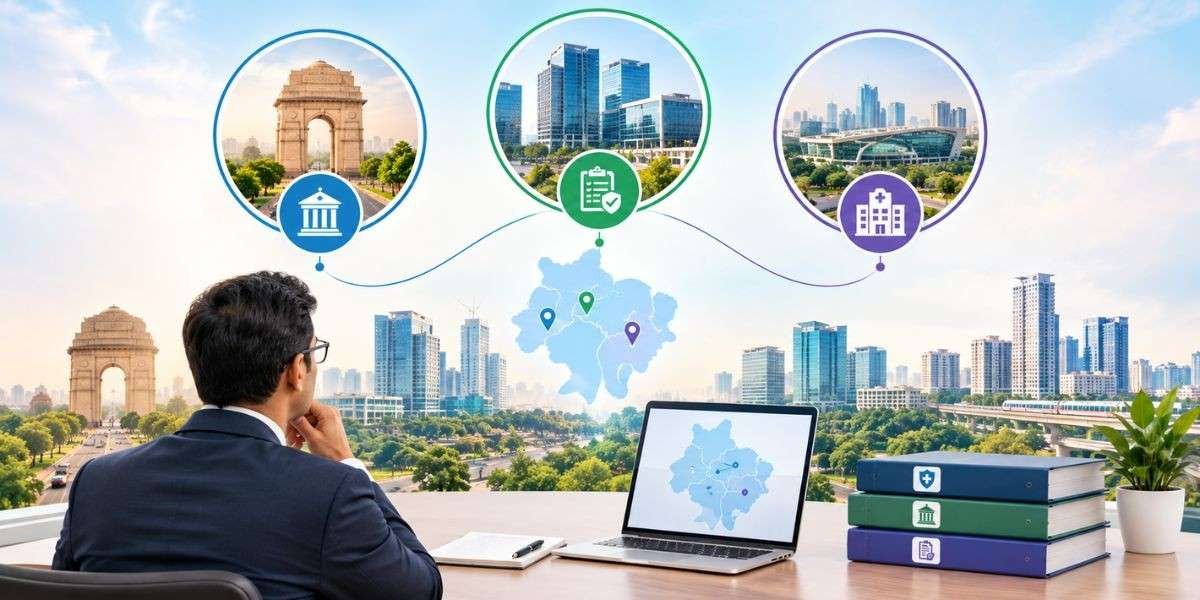 Healthcare Consulting Delhi NCR: One Region, Three Regulatory Systems